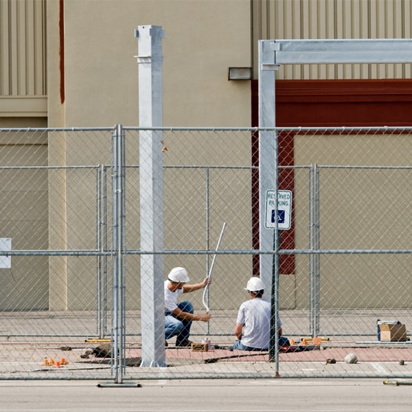 how much time can i lease the temporary fence for my construction site or event in Clawson